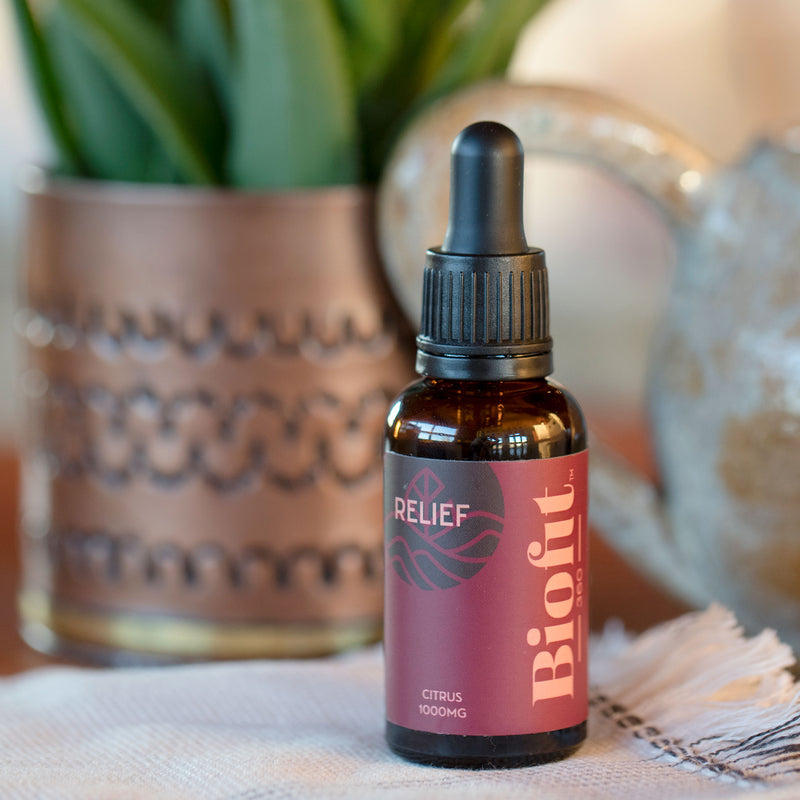 Relief Full Spectrum CBD Oil | 1000mg | Citrus - BioFit 360 CBD